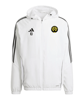 adidas Tiro 24 Windbreaker Weiss Schwarz