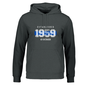Merch Drummer 2.0 Hoody Dark Heather Grey | #established