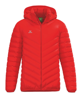 Erima CMPT Puffer Jacke Rot - rot