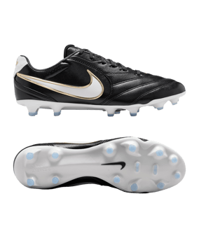 Nike Tiempo Ligera Pro FG 365 Zwart K010 - zwart