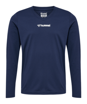 Hummel Bl Essential T-Shirt Kids Blau F7026 - blau