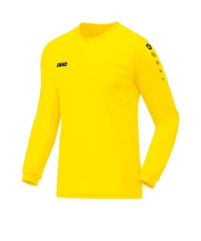 JAKO Team Trikot langarm Gelb F03 - gelb