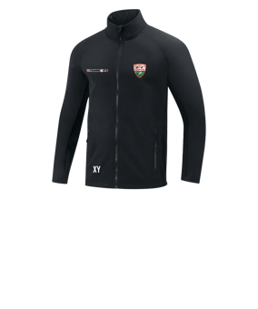 JAKO Team Softshelljacke Kids Schwarz F08