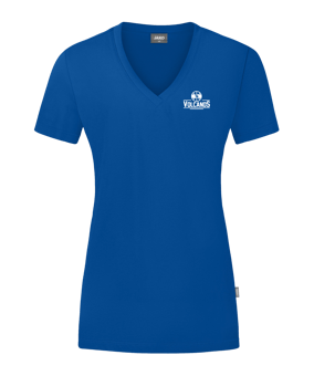 JAKO Organic T-Shirt Damen Blau F400