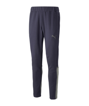 PUMA teamCUP Casuals Jogginghose Blau Grau F06 - blau
