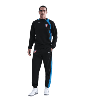 Nike Atletico Madrid T90 Sweatshirt Schwarz F010 Nike Atletico Madrid T90 Sweatshirt Schwarz F010 - schwarz