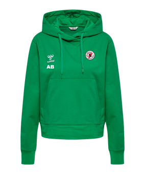 Hummel GO 2.0 Hoody Damen Grün F6235