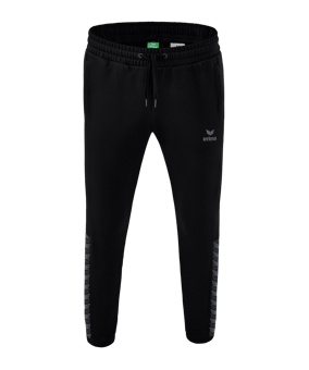 Erima Team Essential Jogginghose Schwarz - schwarz