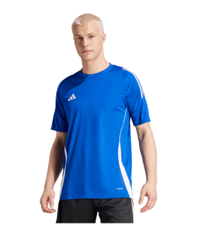 adidas Tiro 24 Trikot Blau Weiss - blau