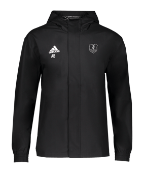 adidas Entrada 22 Allwetterjacke Schwarz