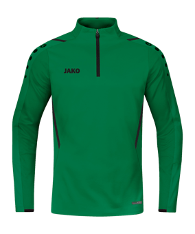 JAKO Challenge Ziptop Grün Schwarz F201 - gruen