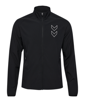 Hummel Court Trainingsjacke Damen Schwarz F2001 - schwarz