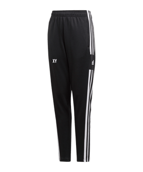 adidas Squad 21 Trainingshose Kids Schwarz Weiss