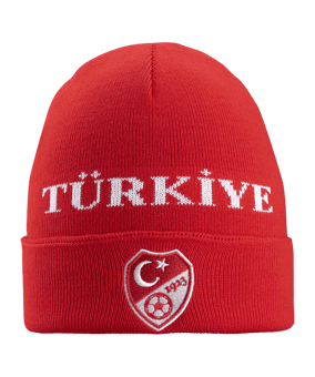 TFF Türkei Beanie Bronx Rot - rot