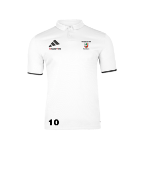 adidas Entrada 26 Polo Weiß