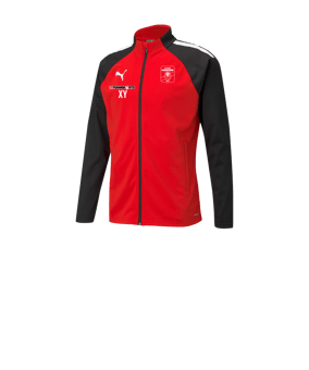 PUMA teamLIGA Trainingsjacke Kids Rot Schwarz F01