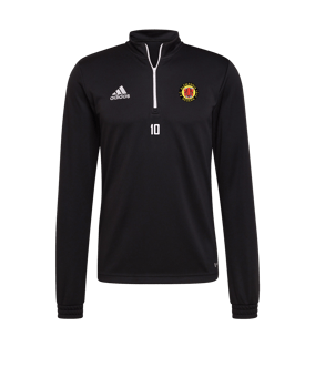 adidas Entrada 22 HalfZip Sweatshirt Schwarz