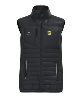 Erima CMPT Puffer Weste Schwarz
