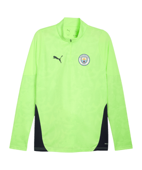 PUMA Manchester City Training 1/4 Zip Sweatshirt Gelb F16 - gelb
