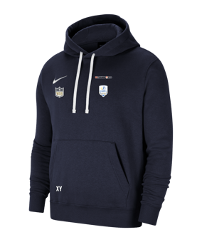 Nike Park 20 Fleece Hoody Blau Weiss F451