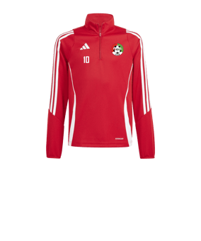 adidas Tiro 24 Trainingstop Kids Rot Weiss