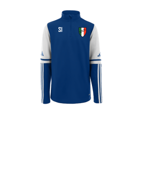 adidas Squadra 25 HalfZip Sweatshirt Kids Hellblau