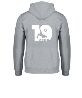 Merch Drummer 2.0 Hoody Heather Grey | #neunzehn (men)