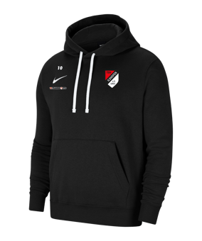 Nike Park 20 Fleece Hoody Schwarz Weiss F010