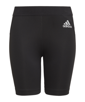 adidas Techfit Short Kids Schwarz - schwarz