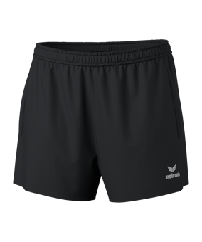 Erima Team Short Damen Schwarz - schwarz