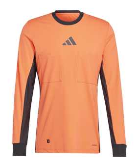 adidas Referee 24 Schiedsrichtertrikot langarm Orange