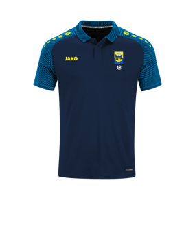 JAKO Performance Poloshirt Blau F908