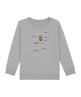 Merch Mini Scouter Sweatshirt Kids H. Grey | #lines