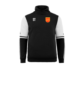 adidas Squadra 25 Hoody Kids Schwarz