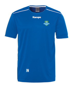 Kempa Poly T-Shirt Kids Blau F009