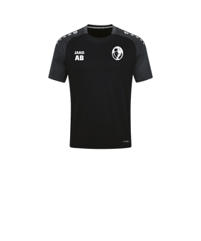 JAKO Performance T-Shirt Kids Schwarz Grau F804