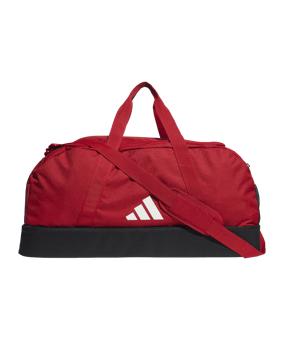 adidas Tiro League Duffel Bag Gr. L Rot Weiss - rot
