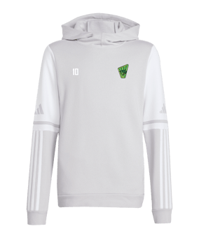 adidas Squadra 25 Hoody Kids Grau