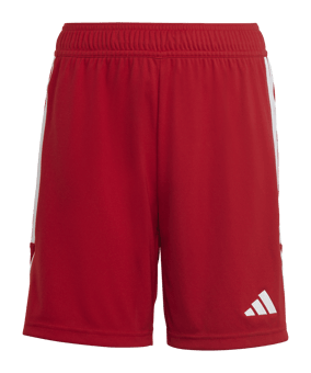 adidas Tiro 23 Short Kids Rot Weiss - rot
