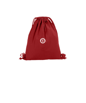 Merch Organic Premium Cotton Gymsack Classic Red