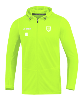 JAKO Run 2.0 Kapuzenjacke Running Grün F25