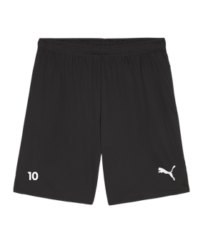 PUMA teamGOAL Short Schwarz Weiss F03