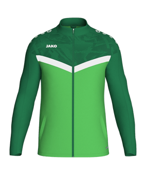 JAKO Iconic Polyester Jacke Grün F222 - gruen