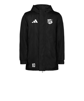adidas Entrada 26 Winterjacke Kids Schwarz