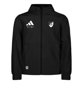 adidas Entrada 26 Regenjacke Schwarz