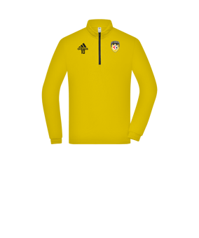 Sweatshirt adidas Entrada 22 Demi-Zip enfants jaune
