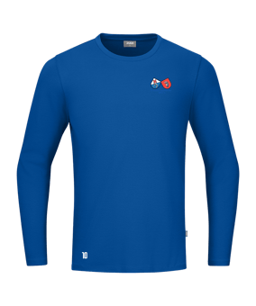 JAKO Organic Trikot langarm Blau F400