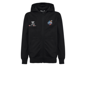 Hummel GO 2.0 Kapuzenjacke Kids Schwarz F2001