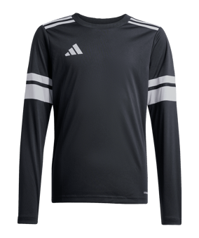 adidas Squadra 25 Trikot Langarm Kids Schwarz - schwarz
