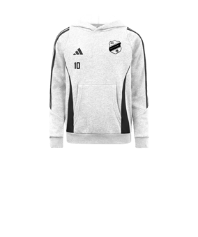 adidas Tiro 24 Hoody Weiss Schwarz